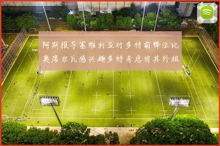 阿斯报导塞维利亚对多特前锋法比奥席尔瓦感兴趣多特考虑将其外租